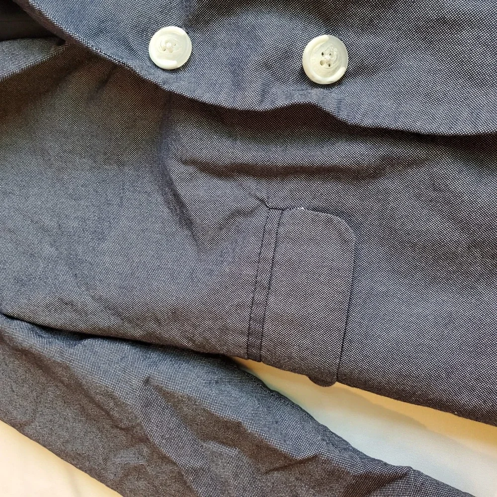 Nautica Kids‎ Boys Blue Chambray Blazer Jacket Size 4